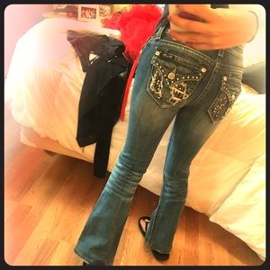 Optimal Miss Me jeans. Nearly prime condition.